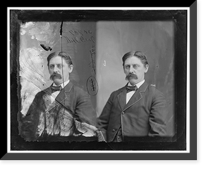 Historic Framed Print, Judge [?] OCollins - 2,  17-7/8" x 21-7/8"