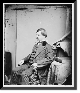 Historic Framed Print, McCreery Hon. Thomas Clay of Ky,  17-7/8" x 21-7/8"