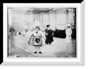 Historic Framed Print, Mummers, New Year's Day, Philadelphia, PA.,  17-7/8" x 21-7/8"