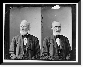 Historic Framed Print, New Hon. Jeptha Dudley of Ind.,  17-7/8" x 21-7/8"