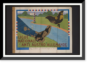 Ligue Nationale anti Austro-Allemande: Exigez une facture garantissant lorigine du produit, Vintage Print