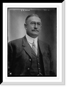 Historic Framed Print, E.D. Jordan, portrait,  17-7/8" x 21-7/8"