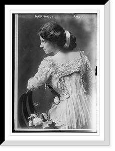 Historic Framed Print, Berta Mills, White, N.Y..White,  17-7/8" x 21-7/8"