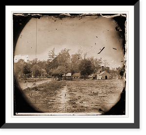 Mechanicsville Virginia. View, Historic Reproduction