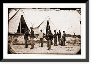 Morris Island South Carolina. The rogues march drumming a thief out of camp, Vintage Print