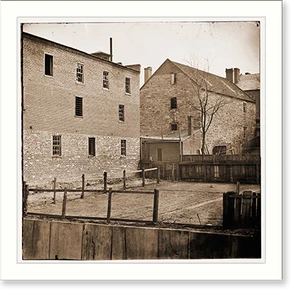 Antique Military - Petersburg Virginia. Buildings - Historic Wall Art Gift