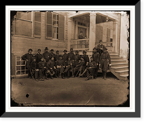 Petersburg Virginia. Surgeons of 10th Army Corps, Vintage Poster