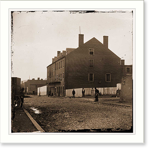 Vintage Military Print - Richmond - Virginia. Castle Thunder