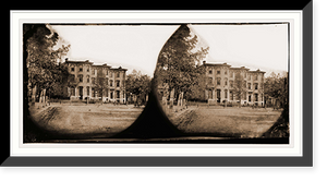 Historic Framed Print, Richmond Virginia. Governor Street,  17-7/8" x 21-7/8"