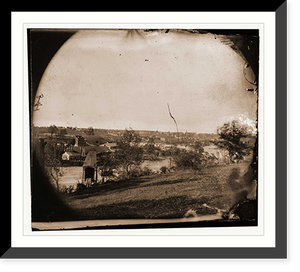 Historic Framed Print, Richmond Virginia. View of Belle Isle - 2,  17-7/8" x 21-7/8"