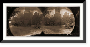 Historic Framed Print, Richmond Virginia. View of church,  17-7/8" x 21-7/8"