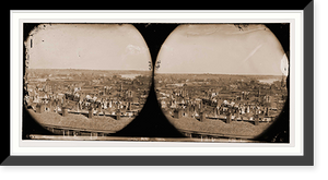 Historic Framed Print, Richmond Virginia. View of City - 2,  17-7/8" x 21-7/8"