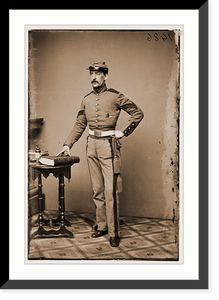 Historic Framed Print, Sgt. James Morrison 7th N.Y.S.M.,  17-7/8" x 21-7/8"