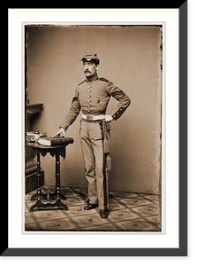 Historic Framed Print, Sgt. James Morrison 7th N.Y.S.M. - 2,  17-7/8" x 21-7/8"
