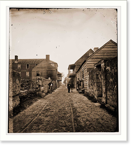 Historic Military - St. Augustine Florida. Street view