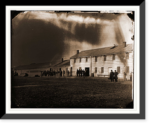Historic Framed Print, Washington District of Columbia. Government repair shops. Carpenter shop,  17-7/8" x 21-7/8"