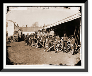 Historic Framed Print, Washington District of Columbia. Government repair shops. Wheelright shop,  17-7/8" x 21-7/8"