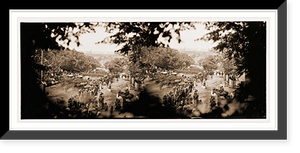 Historic Framed Print, Washington District of Columbia. Grand review of the army - 6,  17-7/8" x 21-7/8"