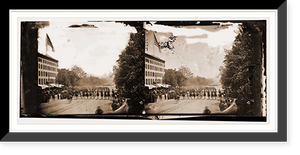 Historic Framed Print, Washington District of Columbia. Grand review of the army - 17,  17-7/8" x 21-7/8"