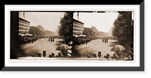 Historic Framed Print, Washington District of Columbia. Grand review of the army - 22,  17-7/8" x 21-7/8"