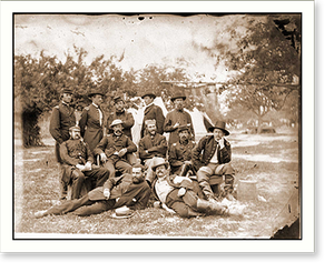 Vintage Military Print - Falmouth Va - Great Gift for History Buffs