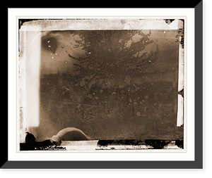 Historic Framed Print, Group of officers. 1st Rhode Island Light Artillery - 2,  17-7/8" x 21-7/8"