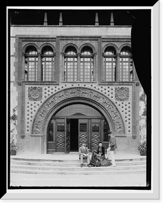 Historic Framed Print, Doorway of the Ponce de Leon,  17-7/8" x 21-7/8"