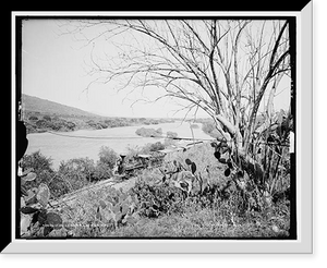 Historic Framed Print, The Lerma [i.e Santiago River] at Atequiza,  17-7/8" x 21-7/8"