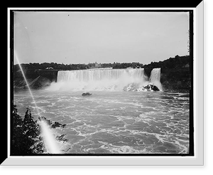 American Falls from Canada side, Antique Poster