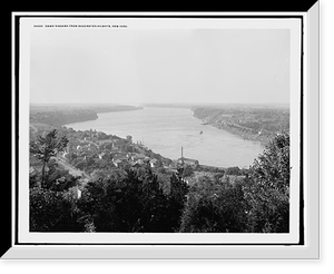 Vintage Photo Print - New York City - Down Niagara from Queenston
