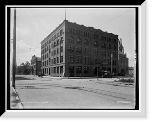 Historic Framed Print, Winona Hotel, Winona,  17-7/8" x 21-7/8"