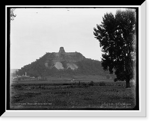 Historic Framed Print, Winona, Sugar Loaf Rocks, near view,  17-7/8" x 21-7/8"