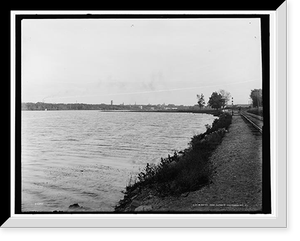 Beloit, Wisconsin, approach from the north, Vintage Wall Art