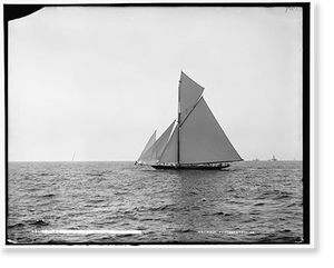 Historic Photo Print - Valkyrie rounding outer mark