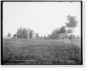 Historic Photo Print - Lincoln, Illinois - Odd Fellow's orphans' home