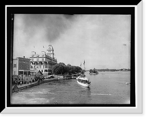 Historic Framed Print, Thousand Island House, 1000 Islands,  17-7/8" x 21-7/8"