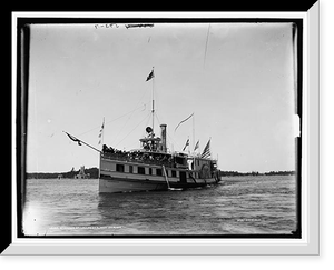 Antique Maritime - Steamboats - Steamer St. Lawrence, 1000 Islands