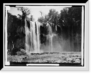 Historic Framed Print, Falls of the Cataract Canon, Arizona,  17-7/8" x 21-7/8"