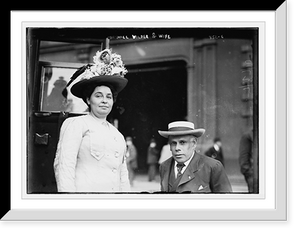 Historic Framed Print, Mr. and Mrs. Marshall Wilder,  17-7/8" x 21-7/8"