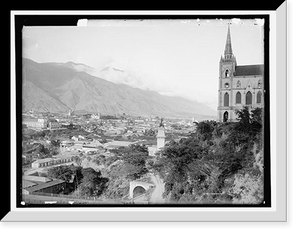 Historic Framed Print, [Caracas, Venezuela],  17-7/8" x 21-7/8"