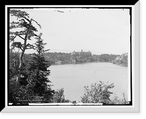 Historic Framed Print, Lake Minnewaska, N.Y. - 2,  17-7/8" x 21-7/8"