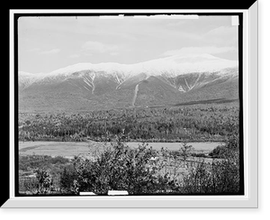 Presidential Range from Maine Central R.R., White Mountains, N.H, Historic Print