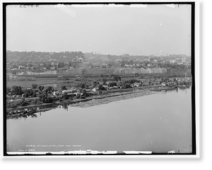 Historic Photo Print - St. Paul, Minn., from high bridge (2)