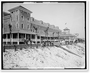 Vintage Americana Print - Seabreeze, Florida - The Clarendon
