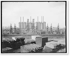 Vintage Industrial - Cleveland - Federal Wire and Steel Co.'s plant