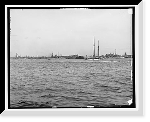 Antique Maritime - Boston, Massachusetts - Harbor and waterfront