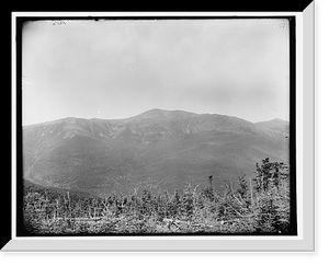Historic Framed Print, Mt. Washington from Mt. Wildcat, White Mountains,  17-7/8" x 21-7/8"