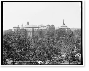 Vintage Building Photo - The Main building from Norumbega cottage