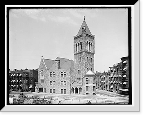 Historic Framed Print, First Church of Christ Scientist, Boston - 2,  17-7/8" x 21-7/8"