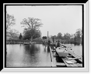 Historic Framed Print, Cranberry Lake, N.J. - 4,  17-7/8" x 21-7/8"